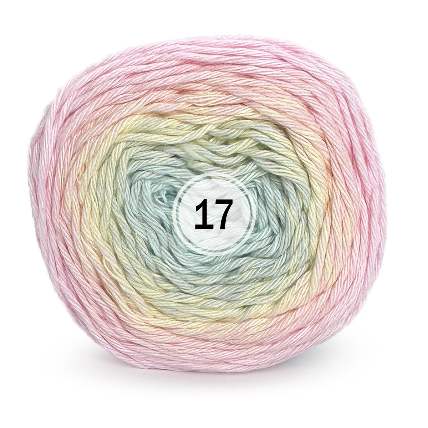 Ricorumi Spin Spin dk Baumwolle (50g/115m) 17 pastel rainbow
