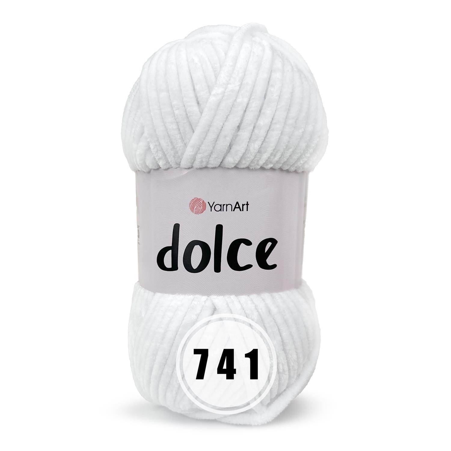 YarnArt Dolce, 741 weiß