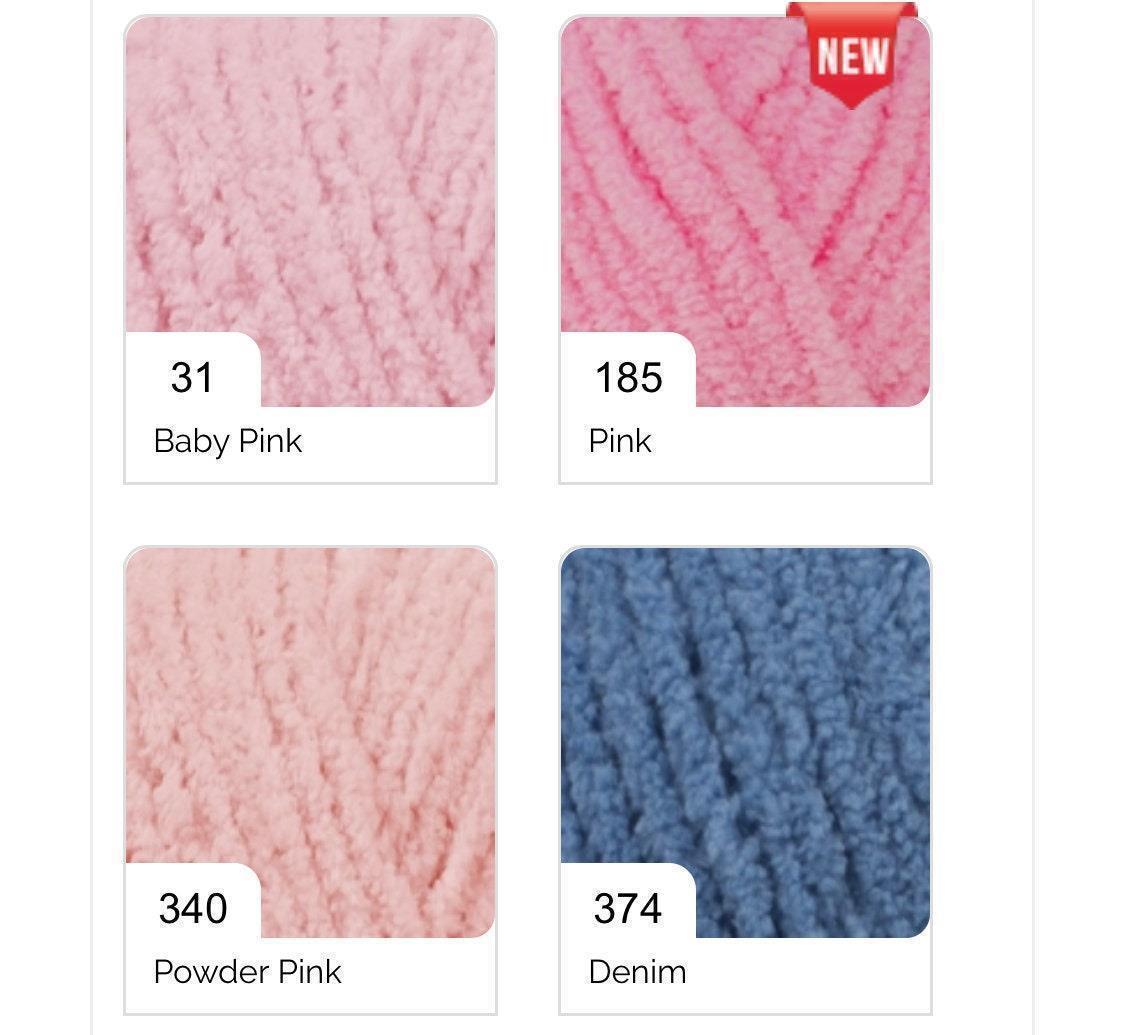 Alize Softy Plus, 340 powder pink Alize Softy Plus, 340 powder pink