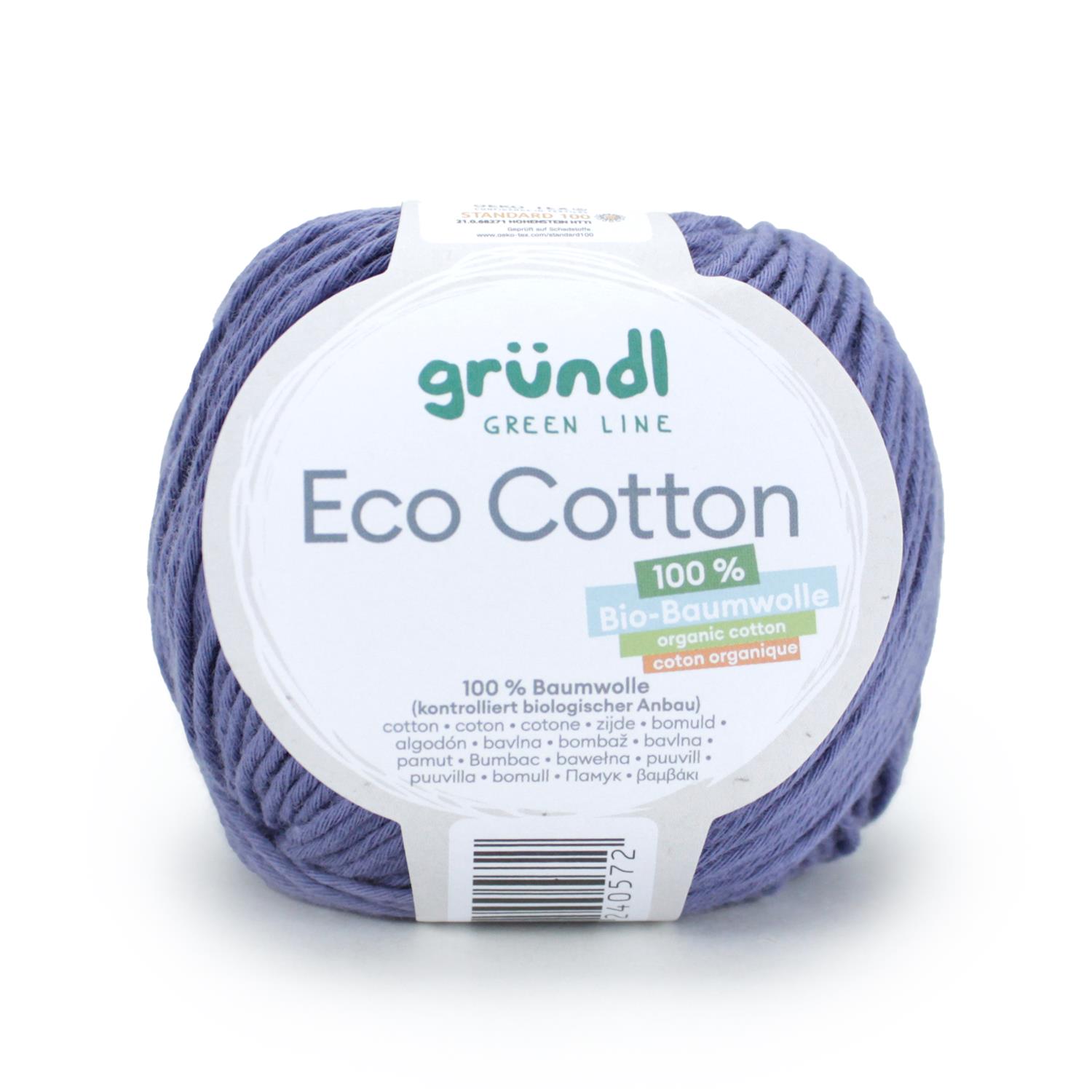 Gründl Eco Cotton (50g/105m) 100% Baumwolle