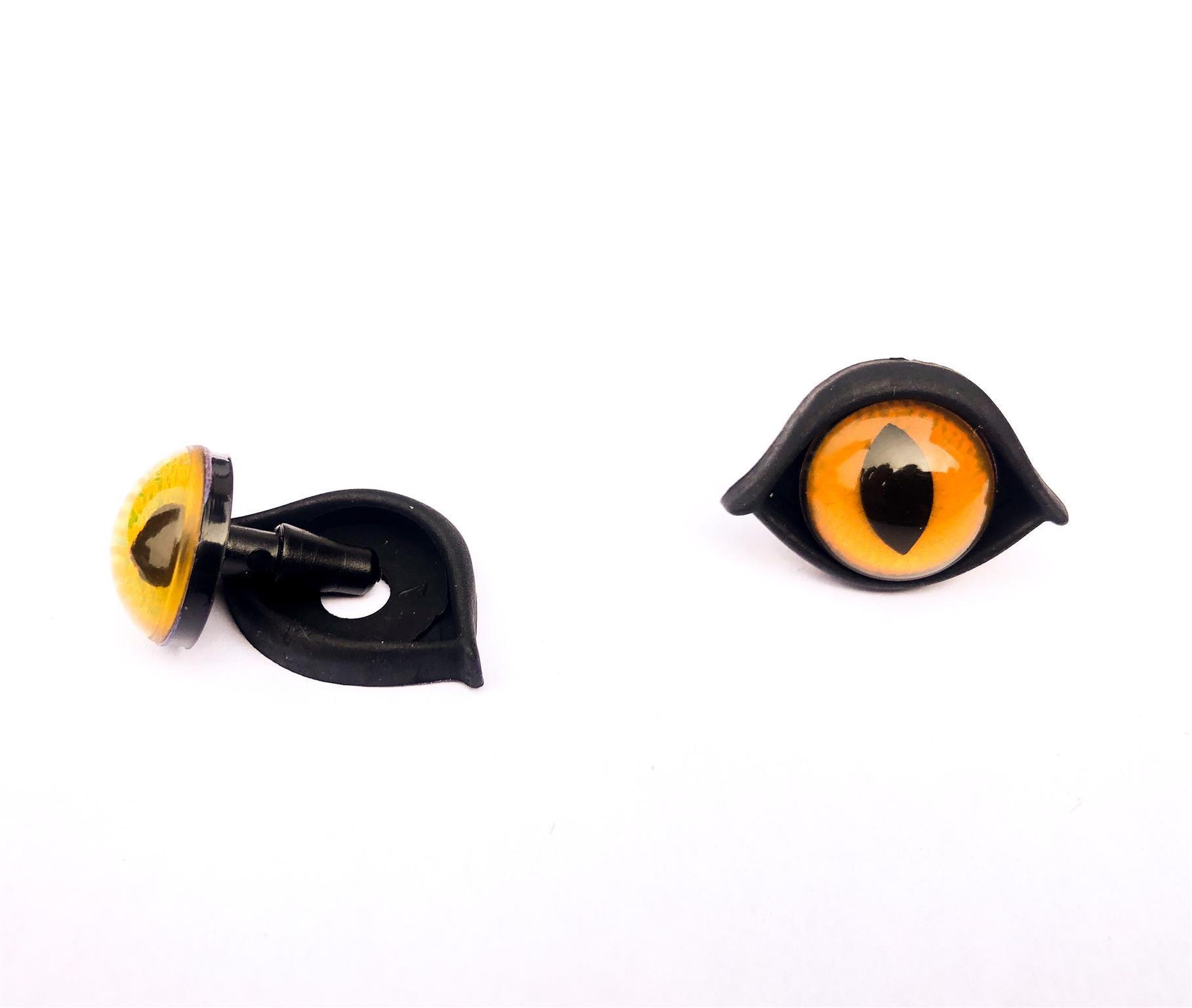 Augenlider für 15-16 mm Augen, mandelförmig