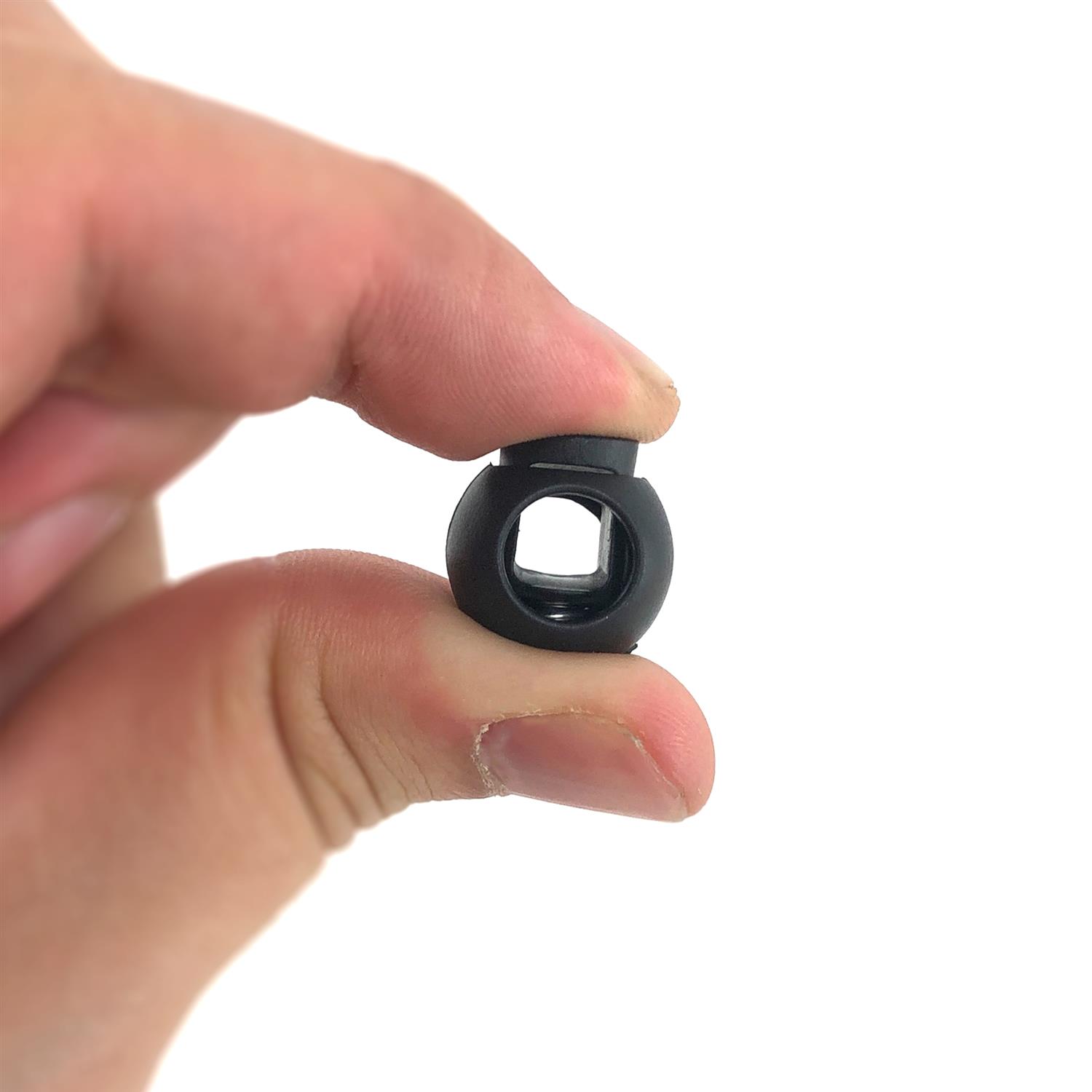 Cord stopper, round, ball, inner diameter 7mm, 1 pc.