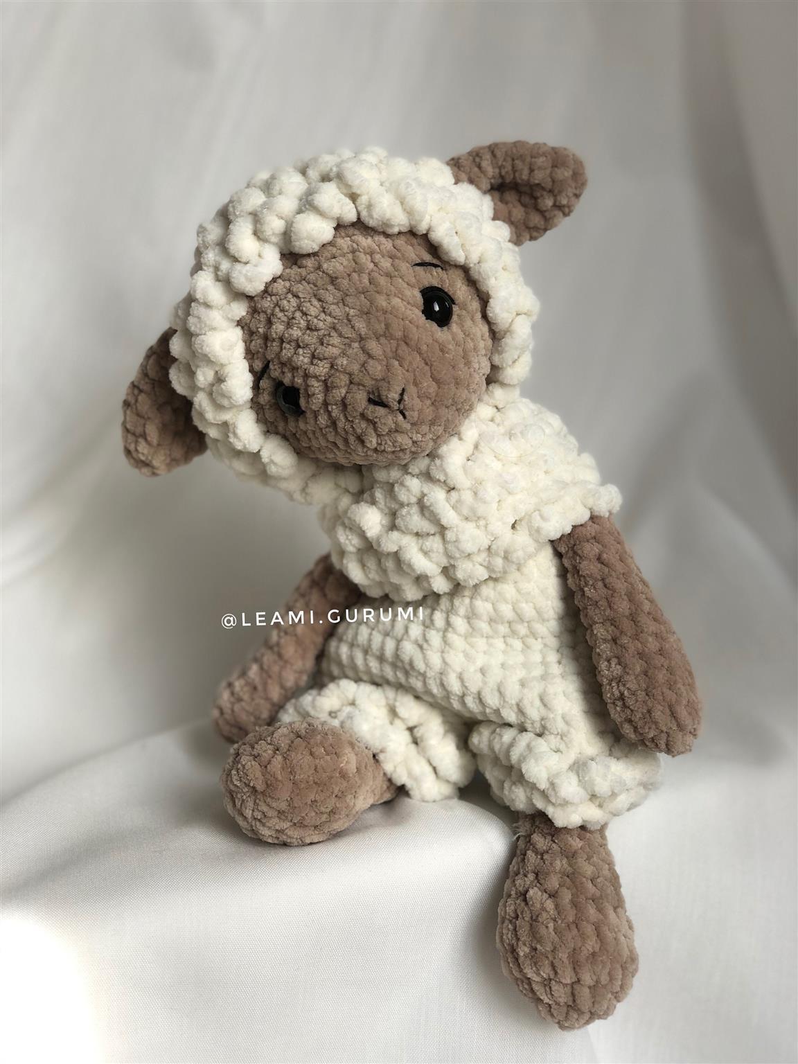 PDF ENGLISH Crochet Pattern Sheep Curly by leami