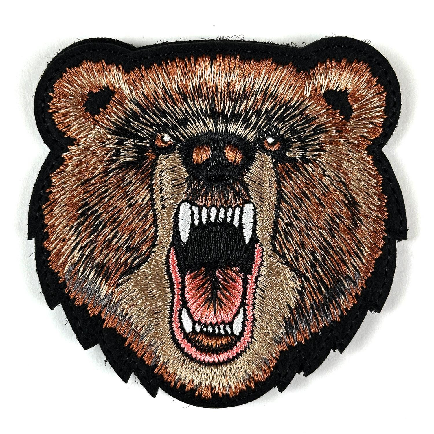 Aufnäher, wilde Tiere Bär