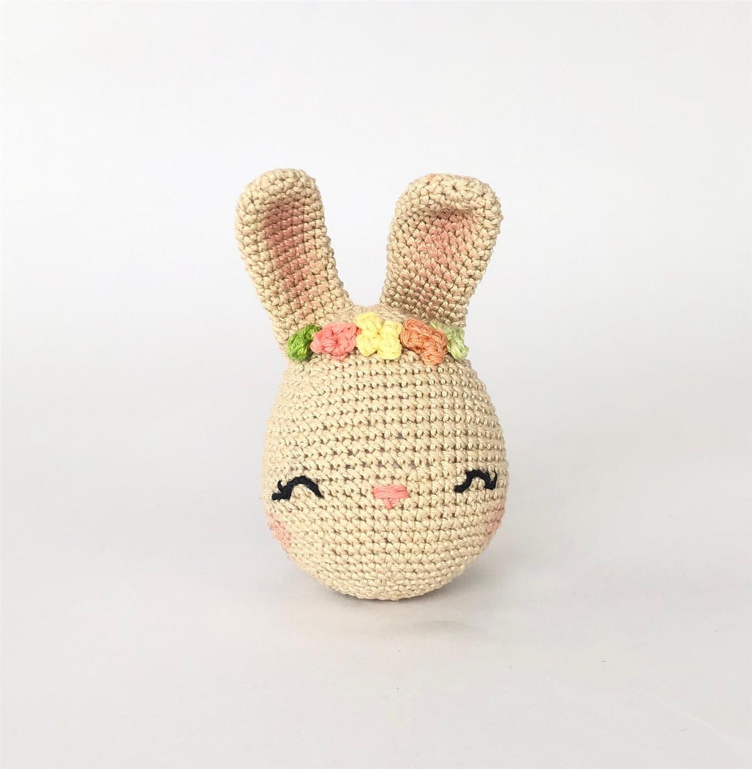 Häkelset Wackelei Hase, DIY Paket, mit YouTube Anleitung