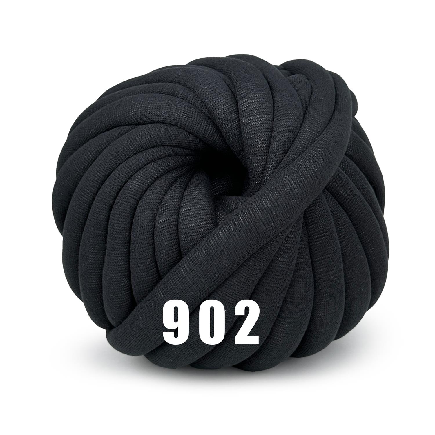 YarnArt MARSHMALLOW (750g /30m) 902 schwarz