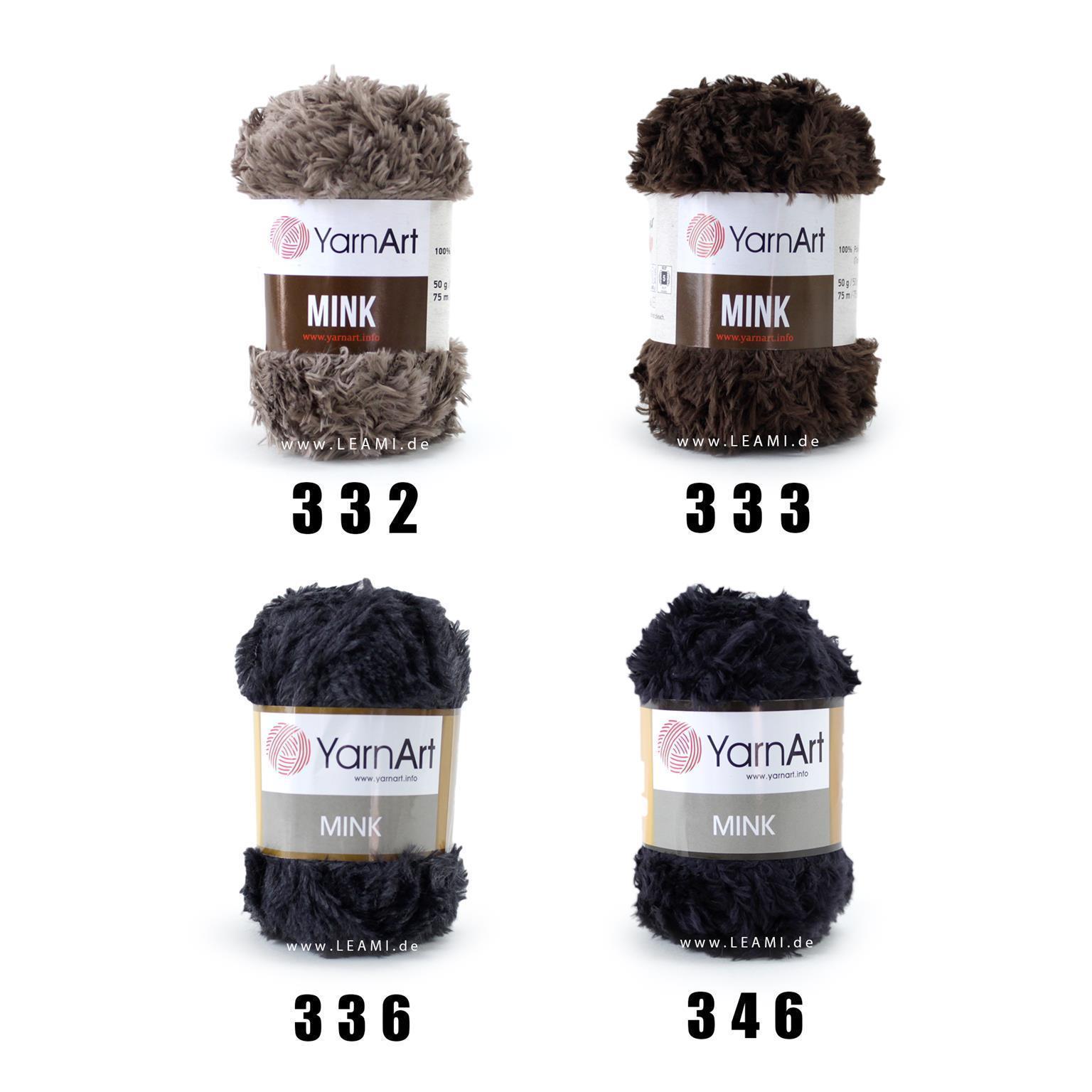 YarnArt Mink, 333 dunkelbraun