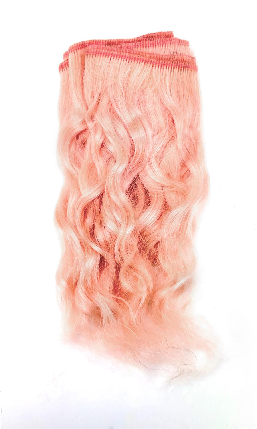 Kunsthaare, kleine Wellen Rosa