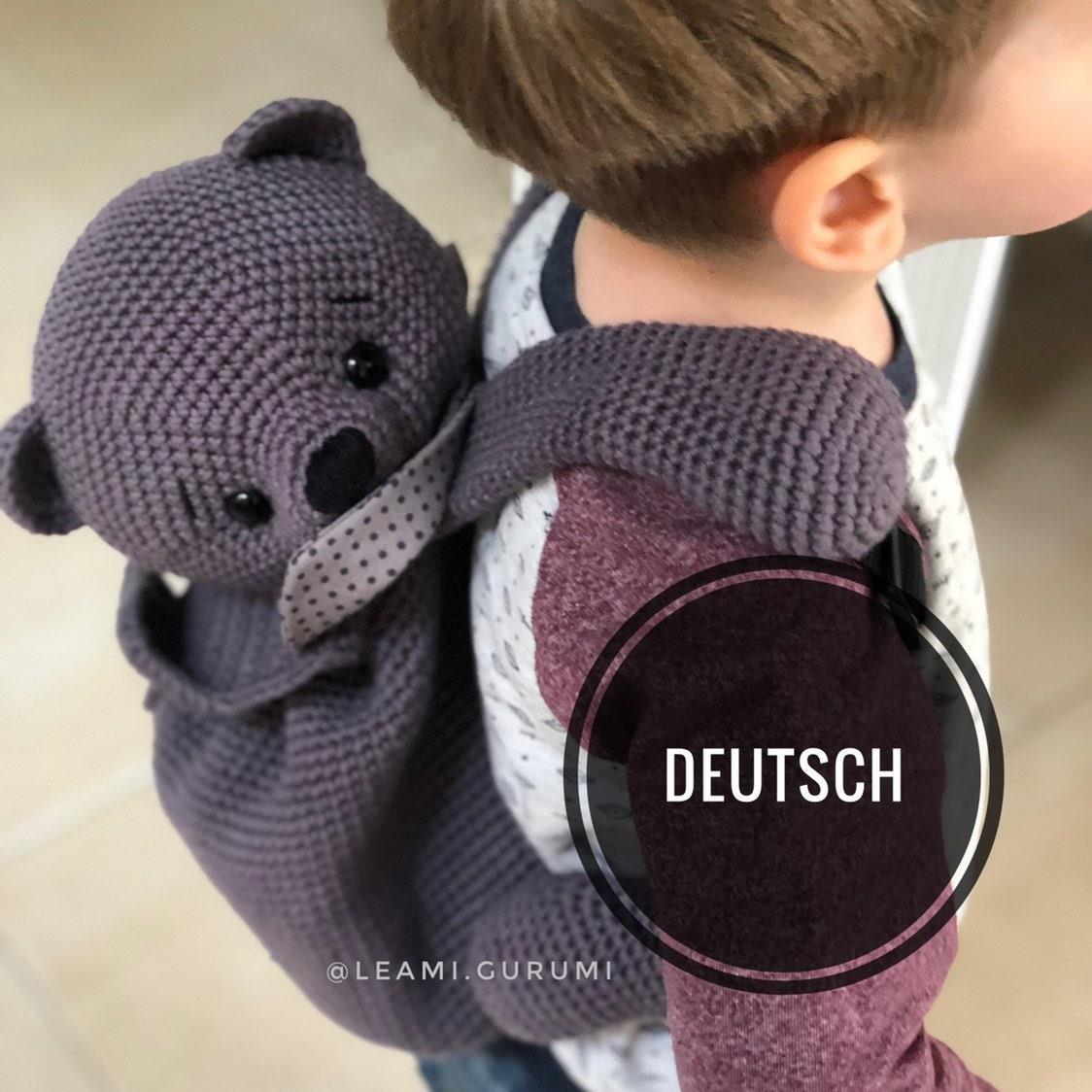PDF Häkelanleitung für den Rucksack Micha von leami