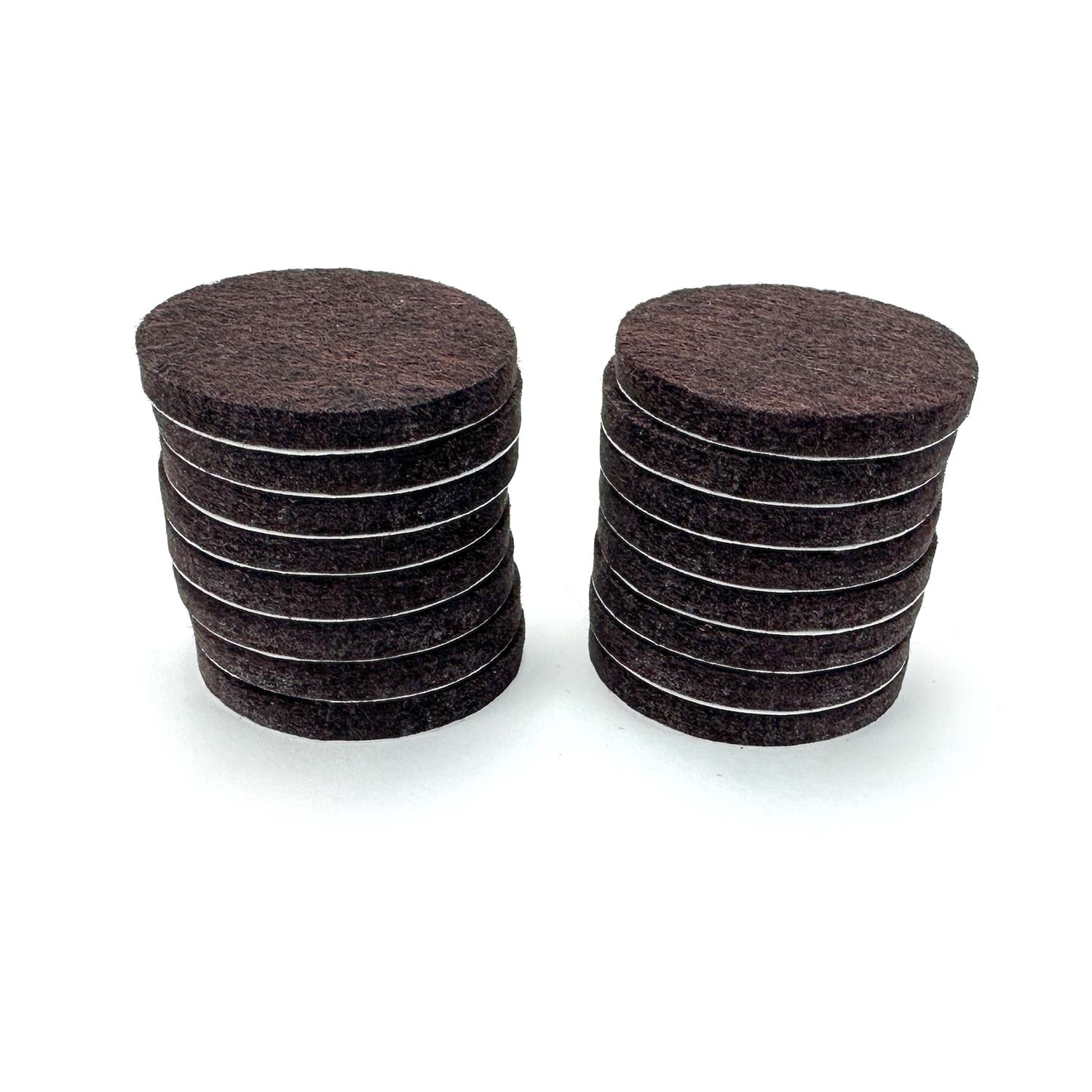 Filzgleiter braun SET, 16 Stk., Durchmesser 4cmm Ø