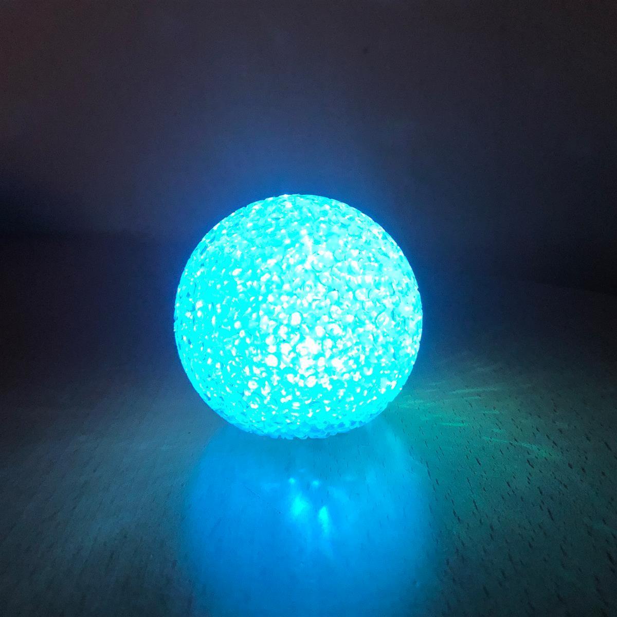 LED Leuchtkugel, 8 cm weiß