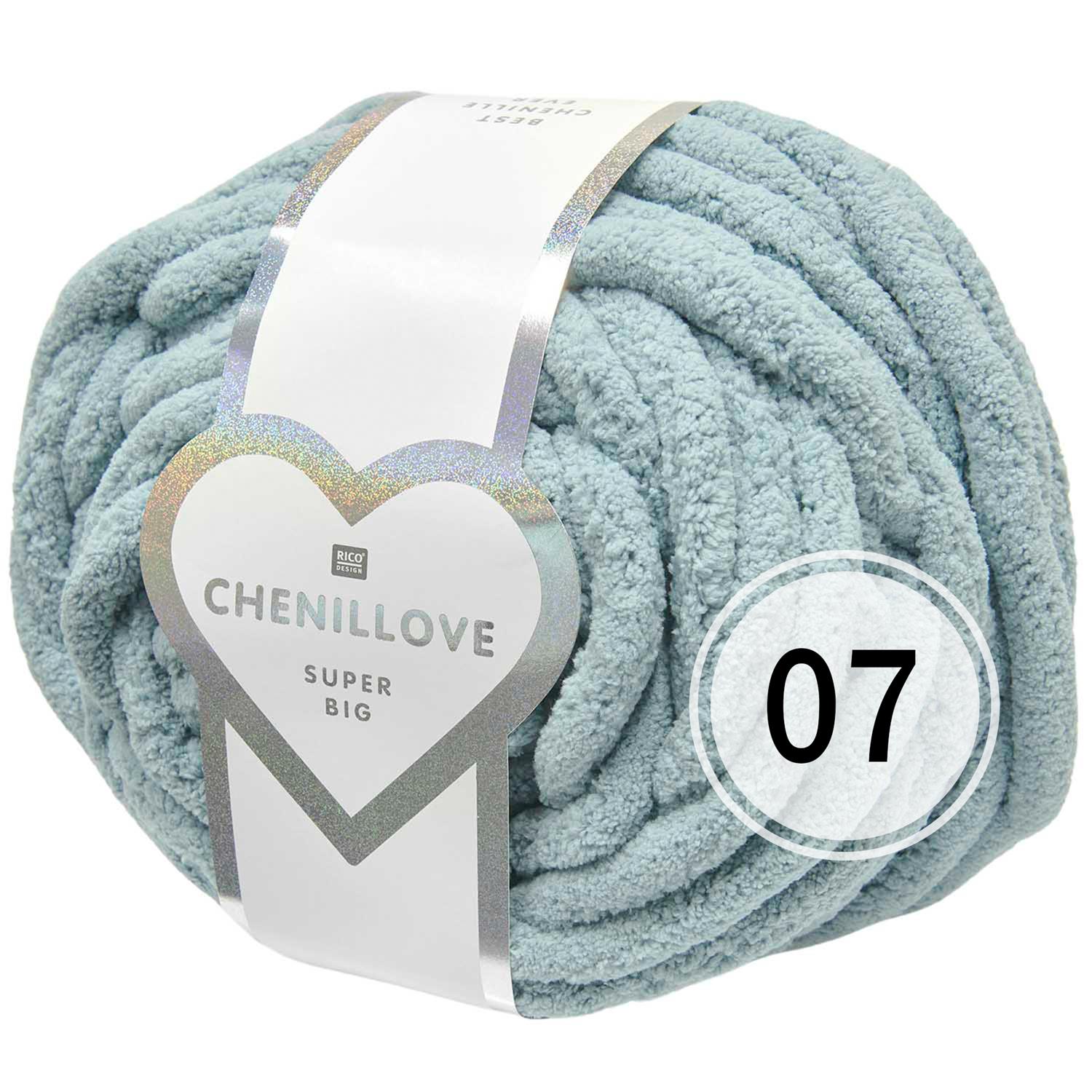 Rico Chenillove Super Big (300g/36m) 07 aqua