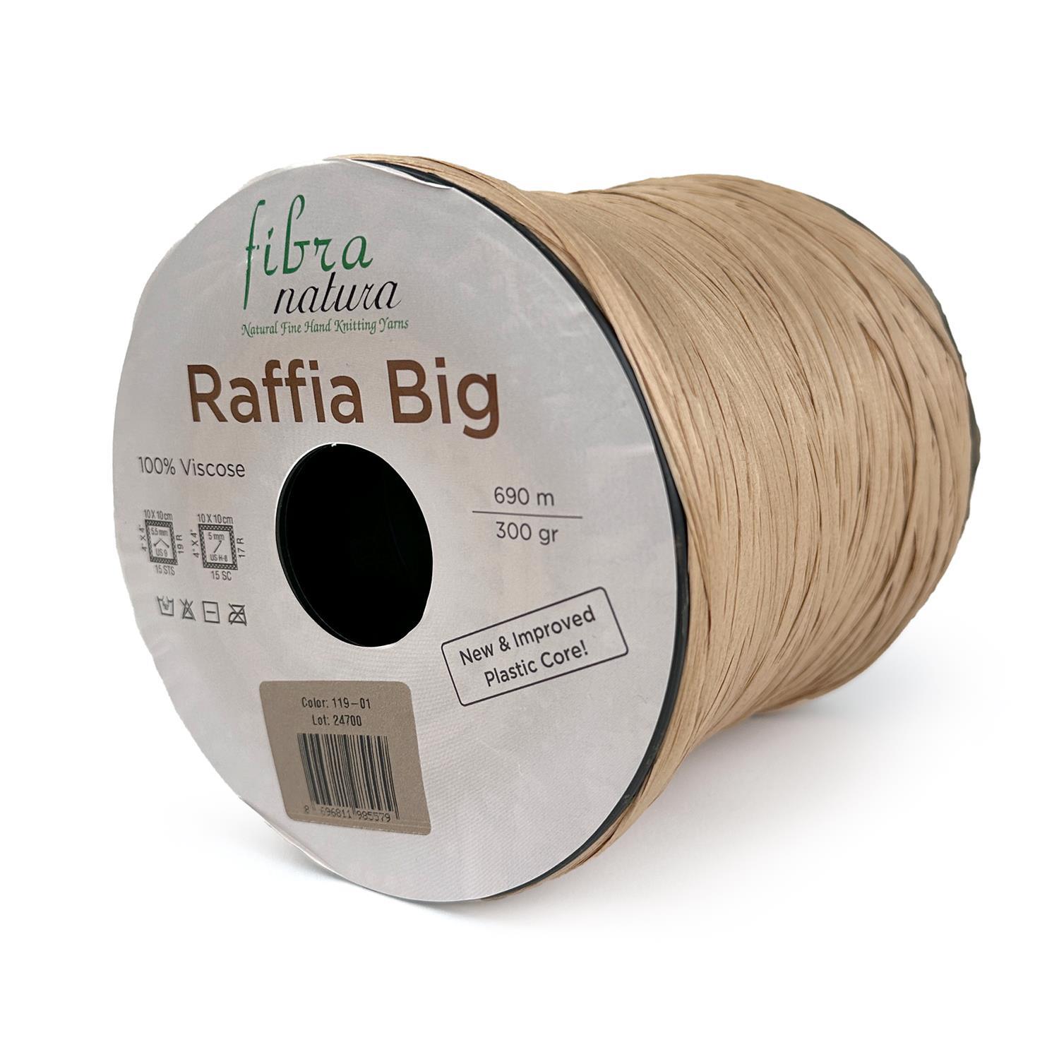 Himalaya Fibra Natura Raffia Big (300g/690m) 100% Viscose 119-01