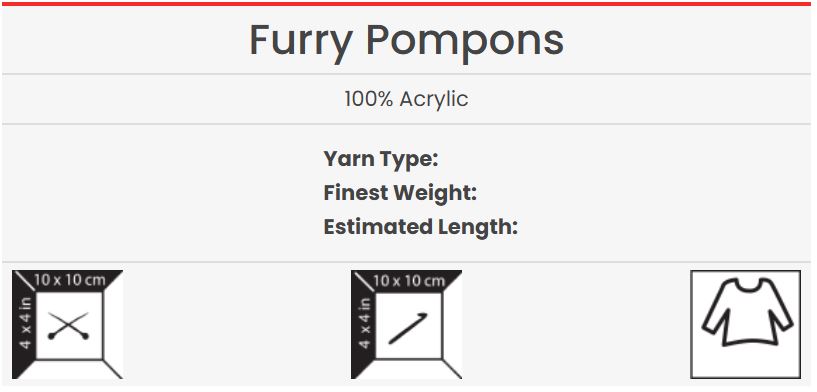 YarnArt Furry Pompons - Kunstfell Haarbommel 51 creme
