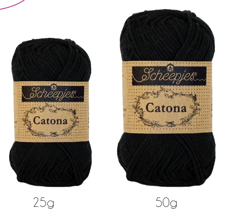 Scheepjes Catona, Baumwolle, 50g/125m, 400 Petrol Blue