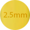 2,5 mm