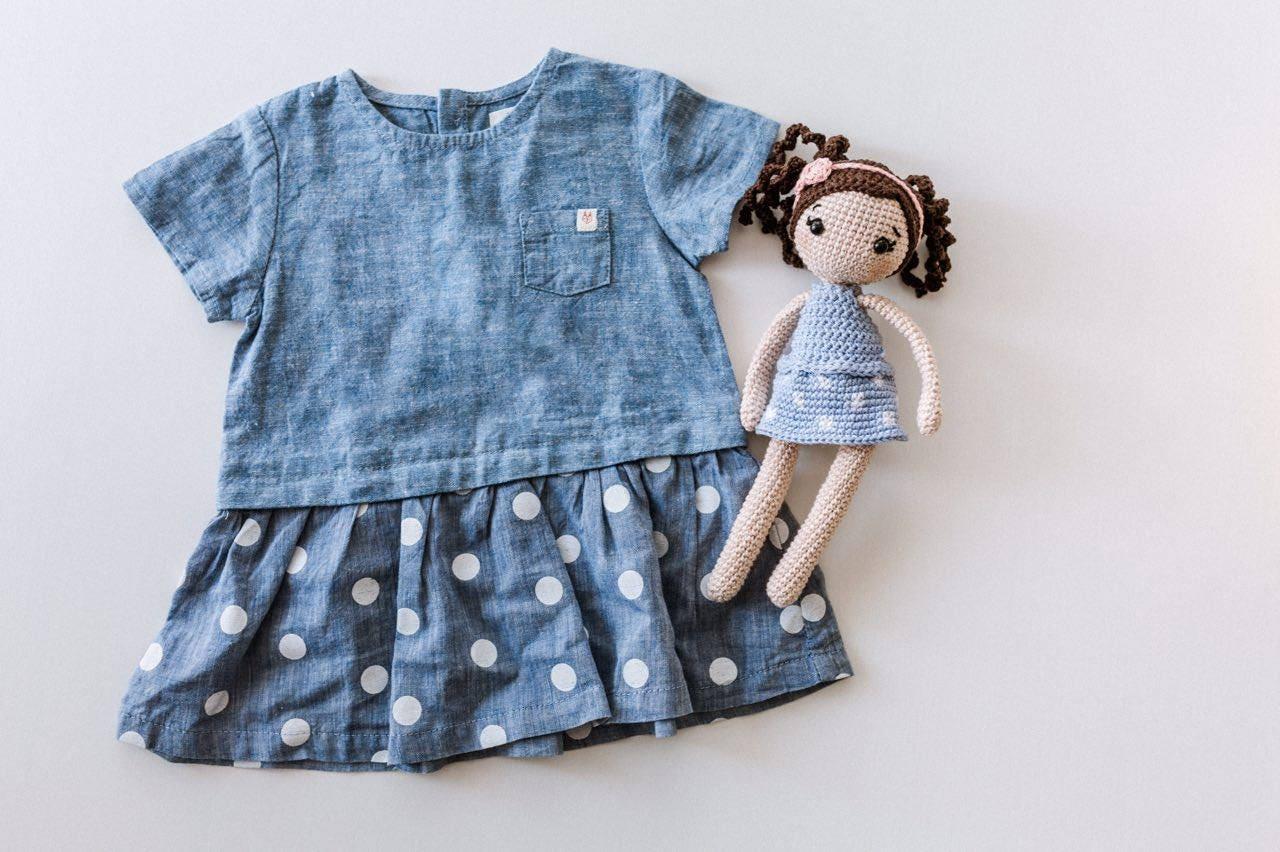 PDF Häkelanleitung für die Puppe Lina von leami