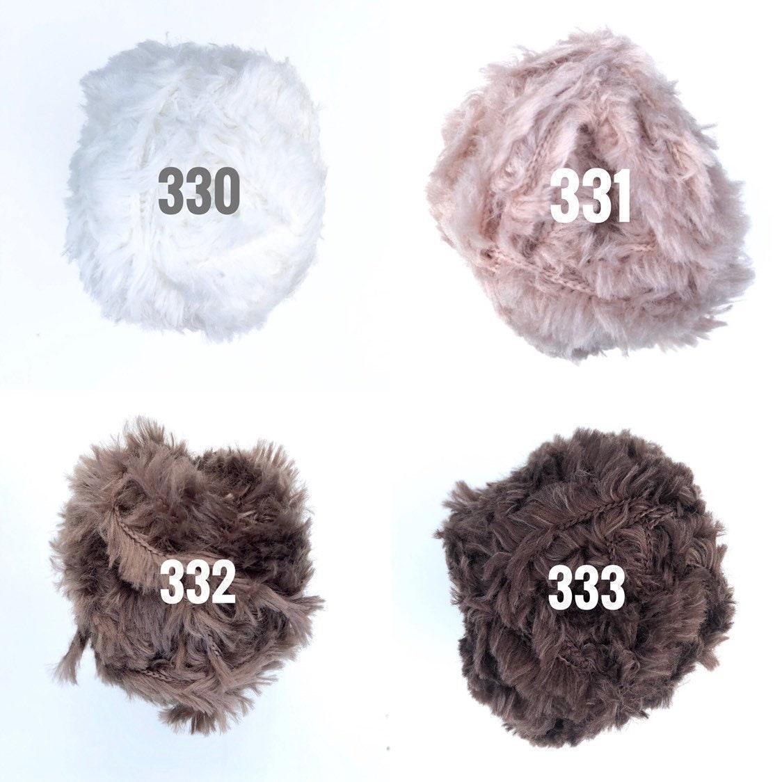 YarnArt Mink, 333 dunkelbraun