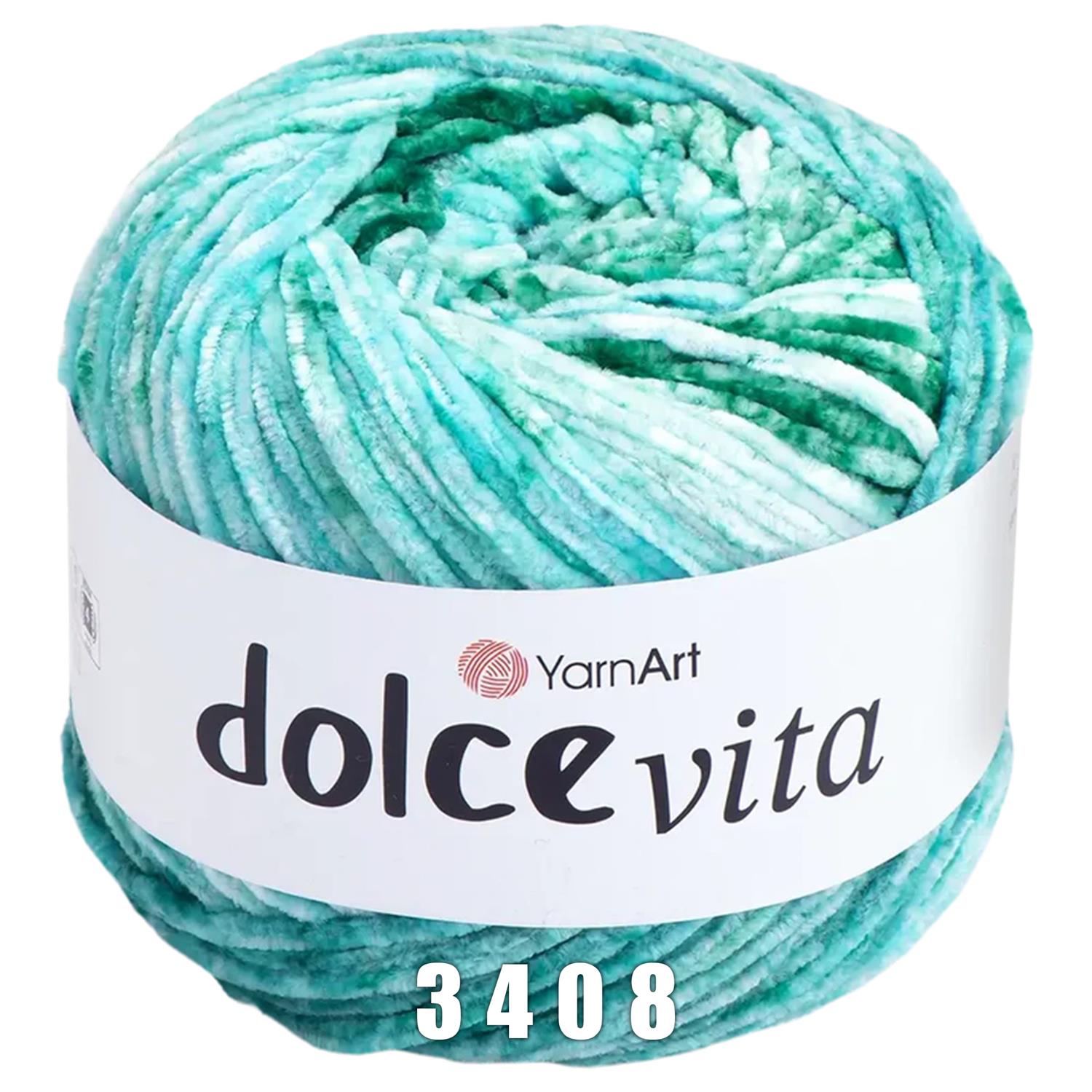 YarnArt Dolce Vita (150g/260m) 3408 türkis
