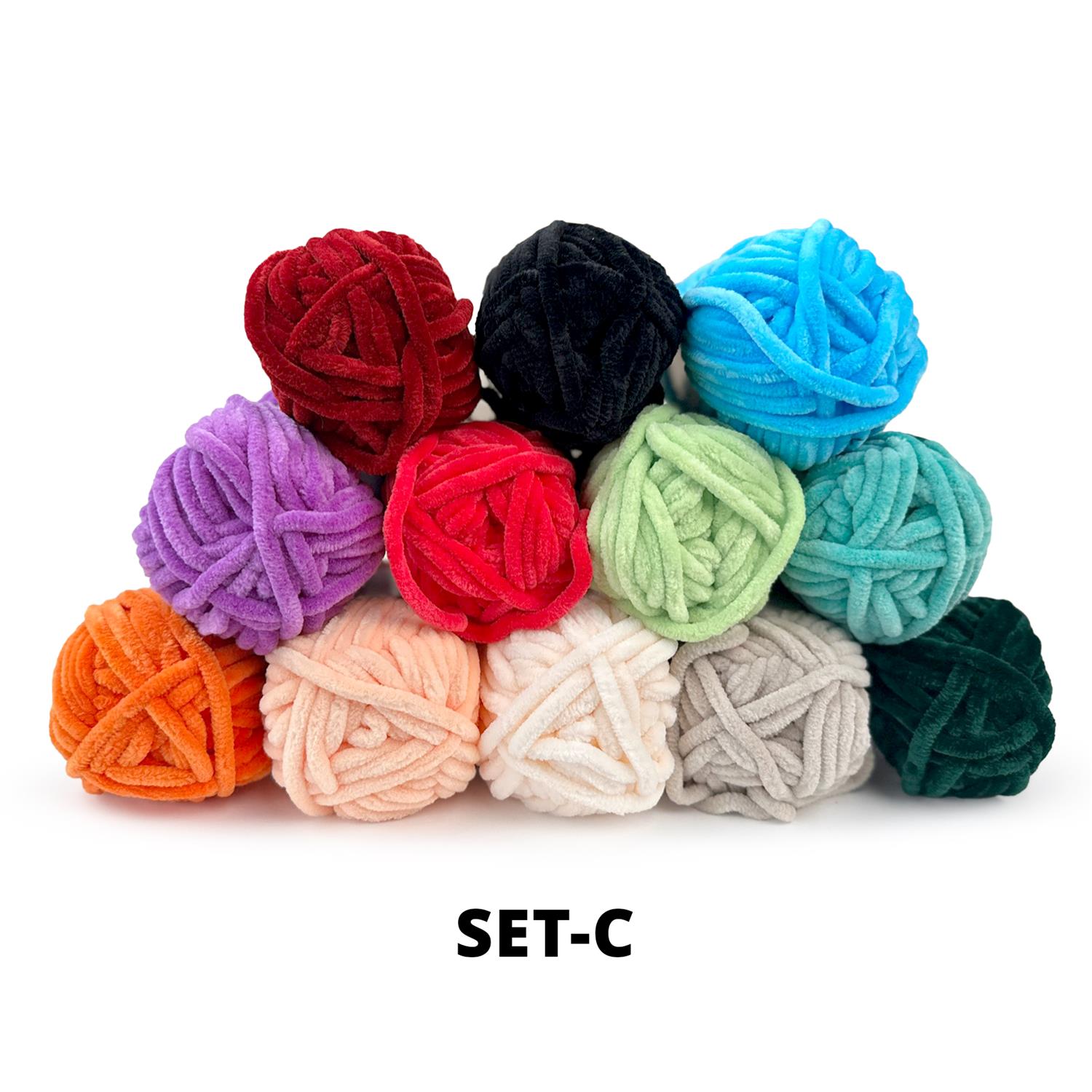 YarnArt Dolce Mini SET (32g/32m) C