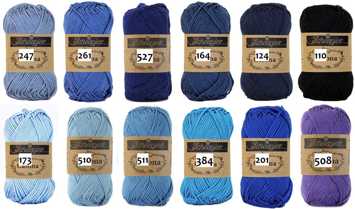 Scheepjes Catona, Baumwolle, 50g/125m, 162 black coffee