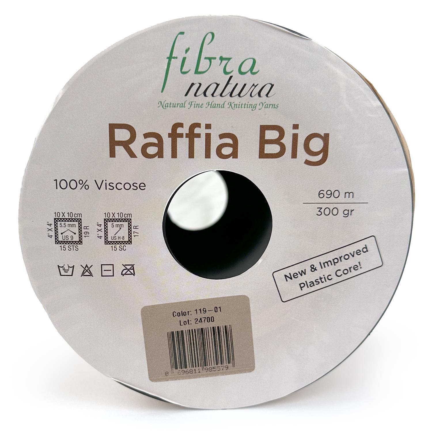 Himalaya Fibra Natura Raffia Big (300g/690m) 100% Viscose 119-01