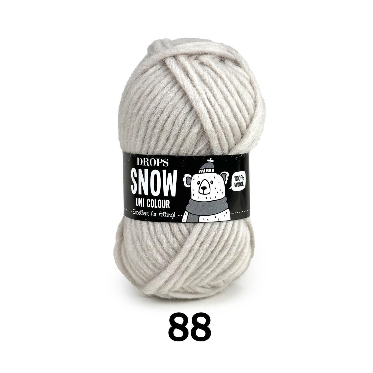 DROPS Snow Uni Colour 88 kreide