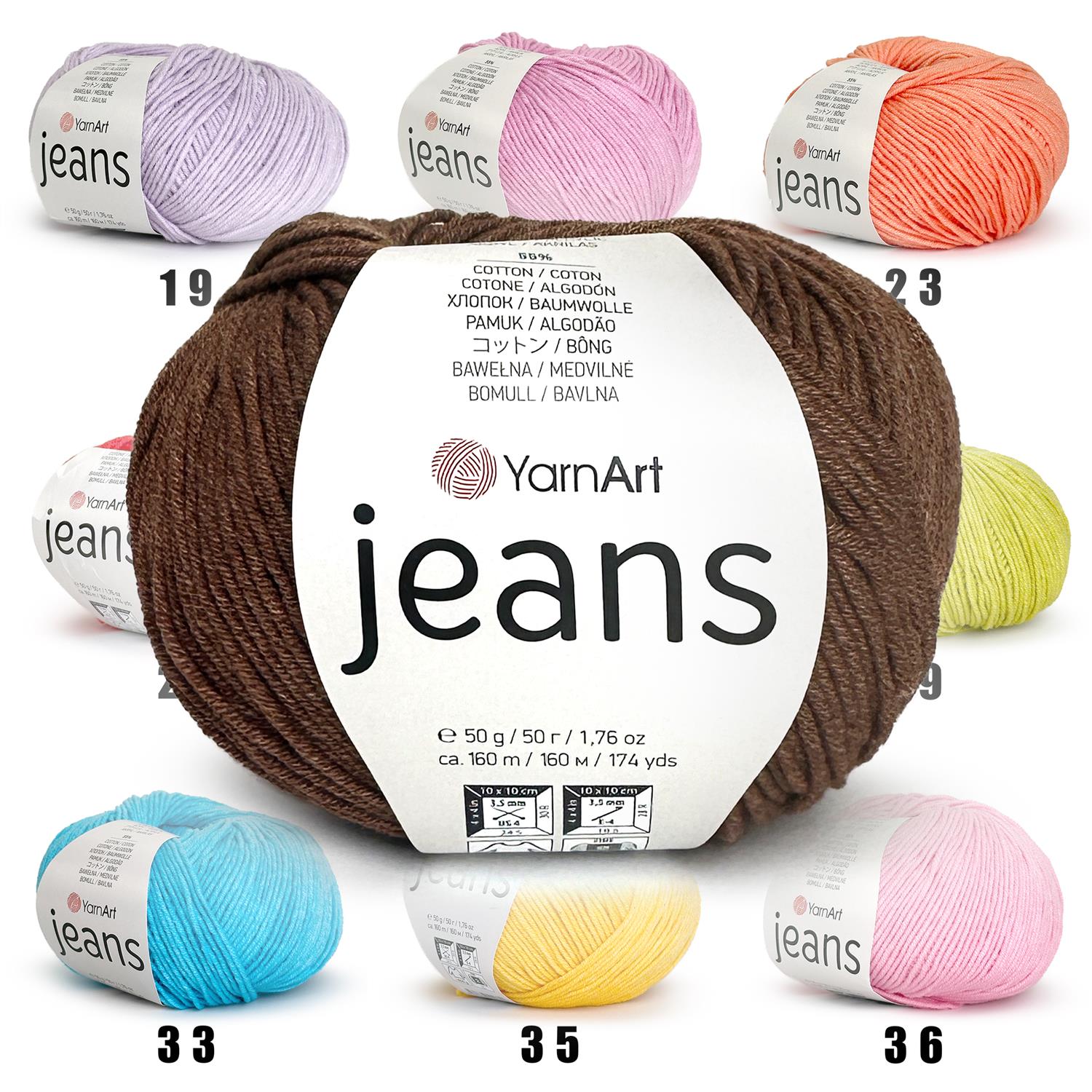 YarnArt Jeans (50g/160M)