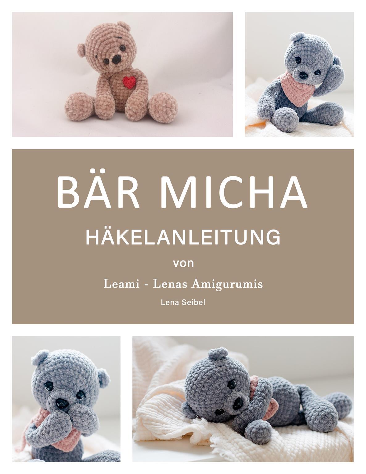 PDF Häkelanleitung für den Teddy Micha 