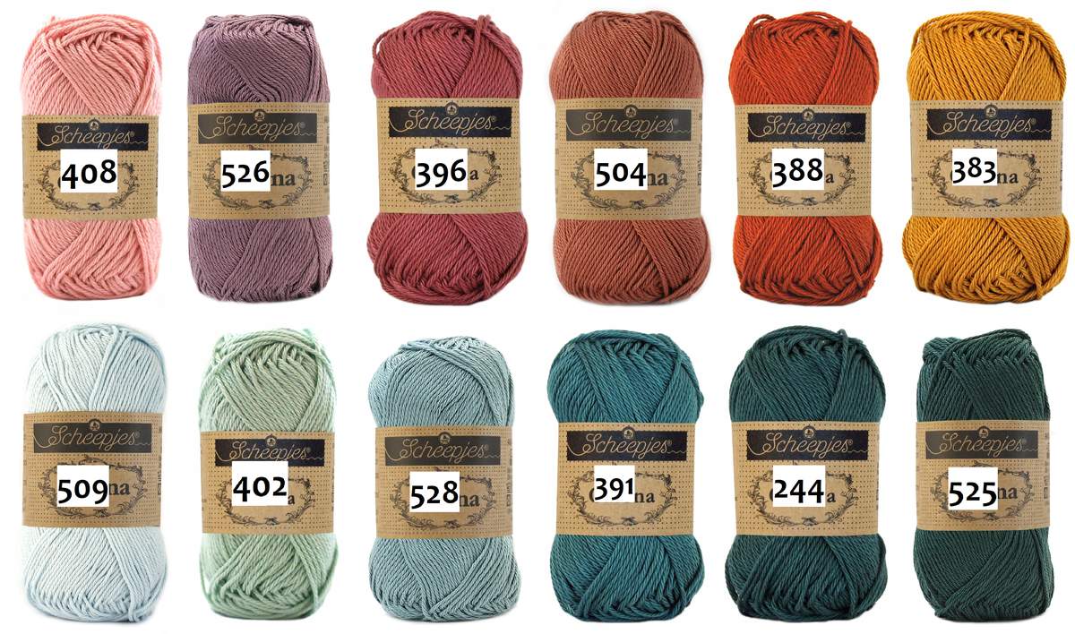 Scheepjes Catona, Baumwolle, 25g/62,5m Scheepjes Catona, Baumwolle, 25g/62,5m