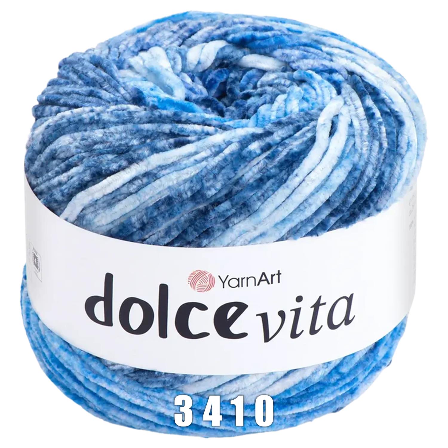 YarnArt Dolce Vita (150g/260m) 3410 blau