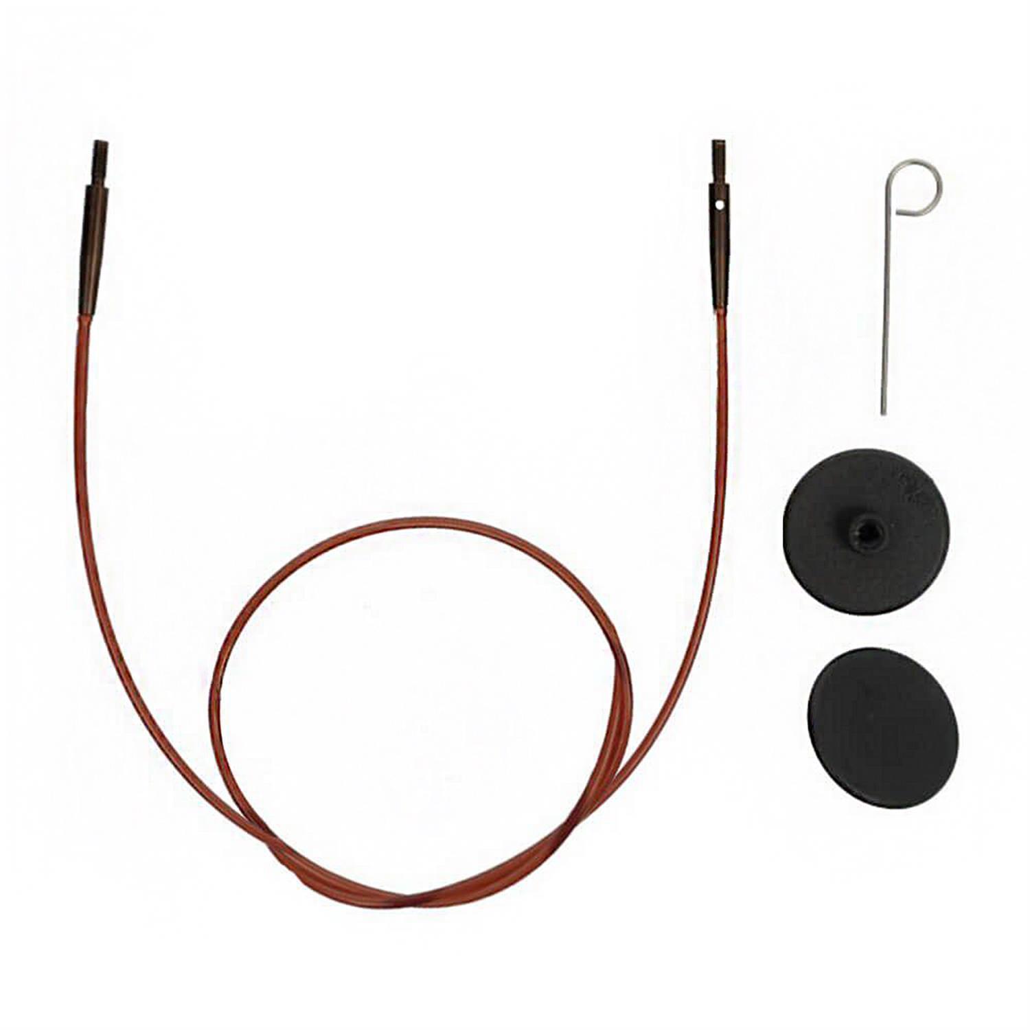  80 cm - KnitPro ginger Kabel für Stricknadeln oder tunesische Häkelnadeln