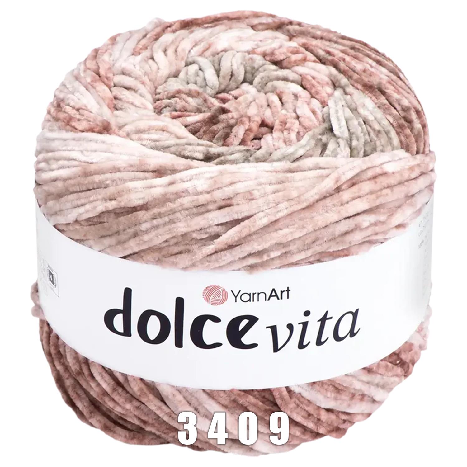 YarnArt Dolce Vita (150g/260m) 3409 beige