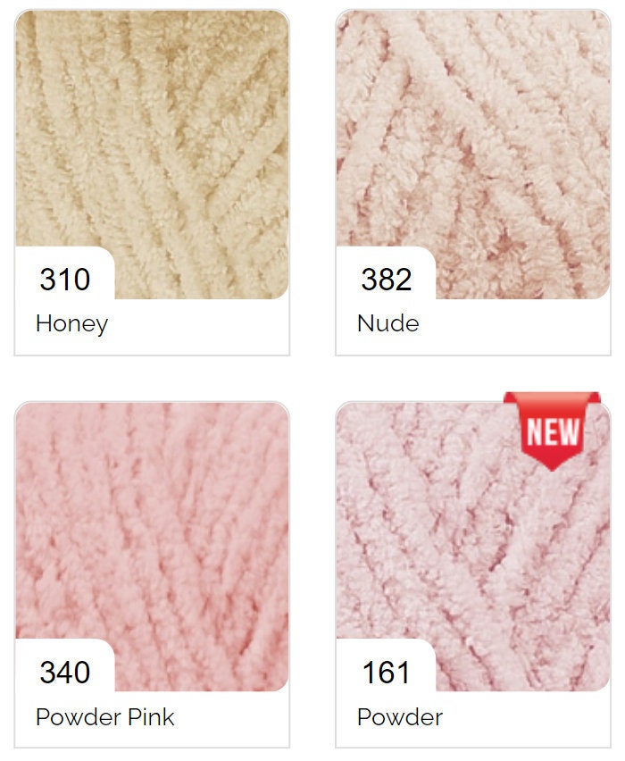 Alize Softy Plus, 340 powder pink Alize Softy Plus, 340 powder pink