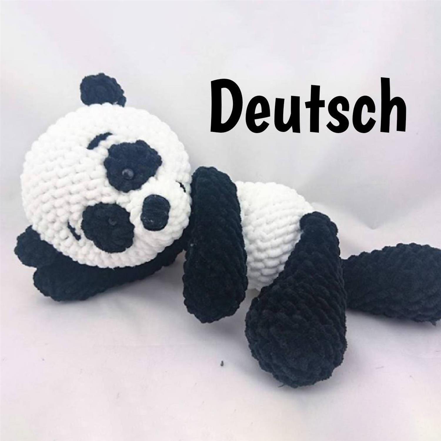 PDF Häkelanleitung für den Panda Paul von leami