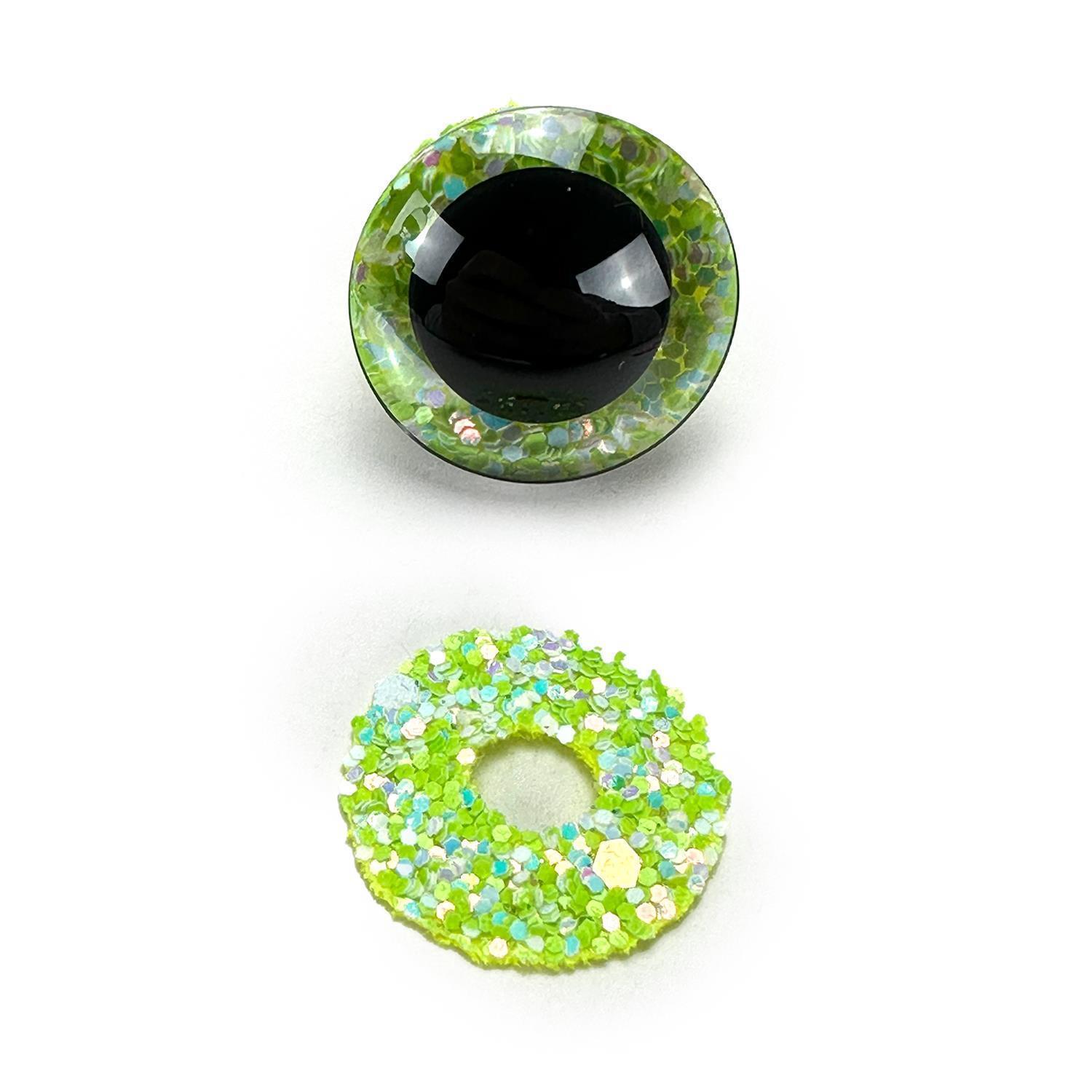 20x Sicherheitsaugen Mit Wimpern - Für Amigurumi & Stofftiere