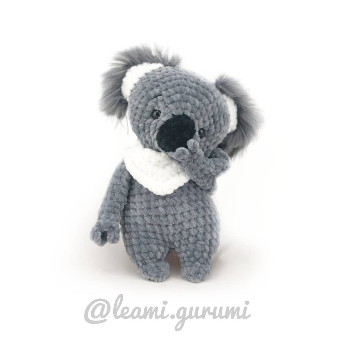 7 x PDF Häkelanleitung Hase, Teddy, Fuchs, Hund, Koala, Panda, Wal Willy von leami